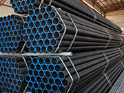 Quenching deformation in steel pipe production