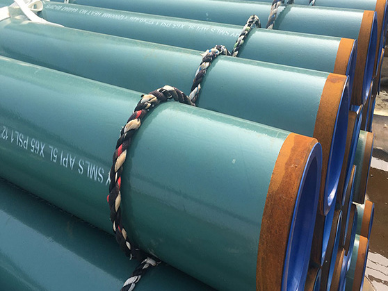 Adaptability of epoxy resin coated steel pipe